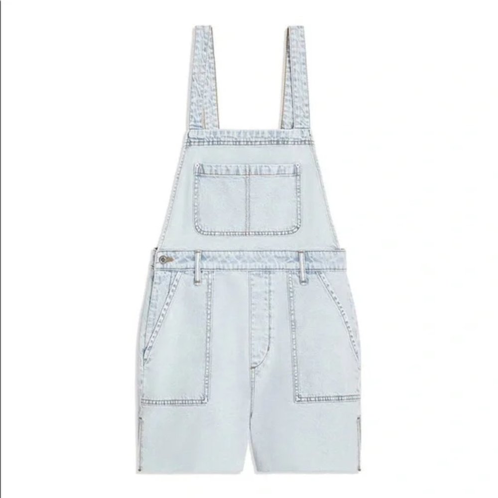 WeWoreWhat New Short Overalls Size Medium